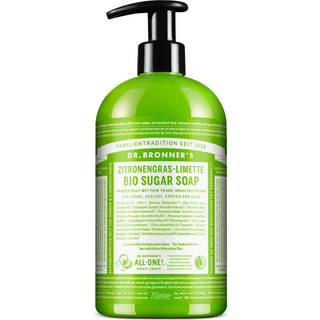 Dr. Bronner's Pleje Flydende sæber Citrongræs-lime øko sukker-sæbe 710 ml (232,00 kr / 1 l) - 710 ml
