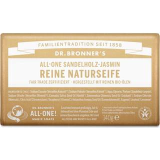 Dr. Bronner's Pleje Faste sæber All-One Sandeltræ Jasmin Ren Naturlig Sæbe 140 g (393,00 kr / 1 kg) - 140 g