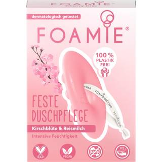 Foamie Fast sæbe med kirsebærblomst og rismælk 524.38 DKK/1 kg