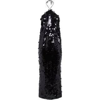 Rotate Nunni sequined slip dress - black - L