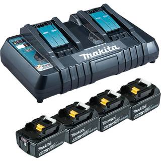 Makita DC18RD battery charger - with battery - 4 - Li-Ion