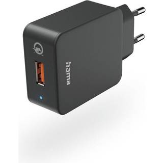Hama Fast Charger 1x USB-A Qualcomm 19.5W Black