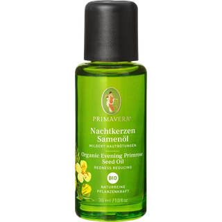 Primavera Aromaterapi Økologiske plejeolier Natlys frøolie økologisk 30 ml (4.033,00 kr / 1 l) - 30 ml