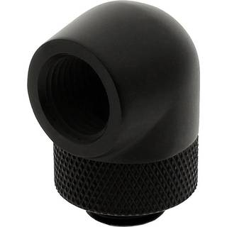 XSPC G1/4 """" 90 graders roterende montering V2 mat sort