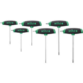 Wiha Comfortgrip tværgrebs stiftnøglesæt, TORX - 6 dele