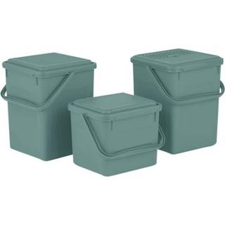 Rotho Bio affaldsspand 20x22,5x18cm 5 liter mørkegrøn
