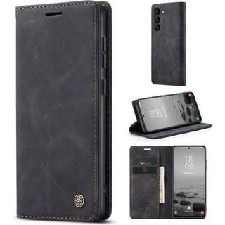 CASEME Retro Pung Taske til Samsung Galaxy S23+ - Sort