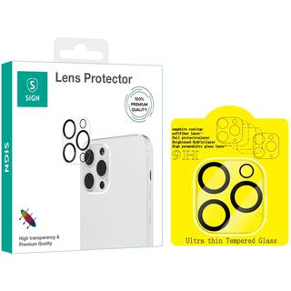 SiGN linsebeskyttelse i hærdet glas til iPhone 14 Pro & iPhone 14 Pro Max