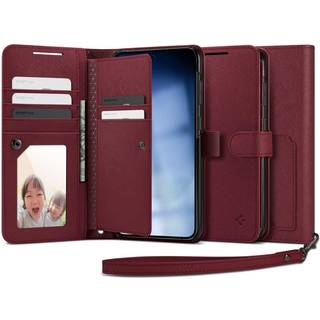 Spigen Wallet S Plus - burgundy - Samsung Galaxy S23+