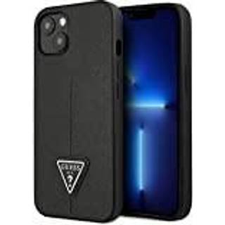 Guess iPhone 13 mini sort hardcase Saffiano Triangel Logo
