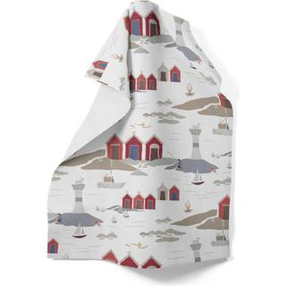 Arvidssons Textil Kust viskestykke 65x85 cm Hvid