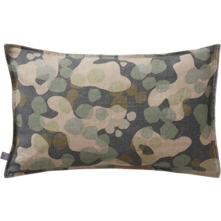 CARA MINI pudebetræk i hør 35x55 cm - Grøn