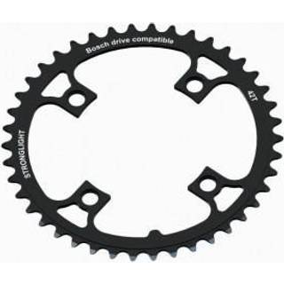 Drev Stronglight Ø104 mm BCD E-bike Bosch 1st Gen Alu 42T sort