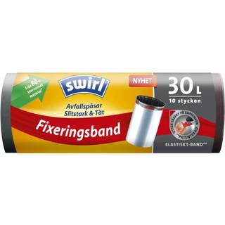 SWIRL Swirl Affaldspose Elastisk Fikseringsbånd 30 L, 10-pak 4008871216670