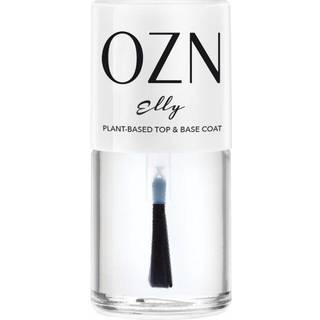 OZN Elly Top und Base Coat Neglelak - Hvid