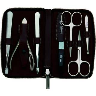 ERBE Erbe Manicure Etuis Country etui, 7-delt Etui med lynlås i brun 1 Stk. (813,00 kr / 1 stk.) - 1 Stk.