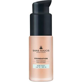 Sans Soucis Make-Up Ansigt Pure Matt Foundation 10 Light Beige 30 ml (10.167,00 kr / 1 l) - 30 ml