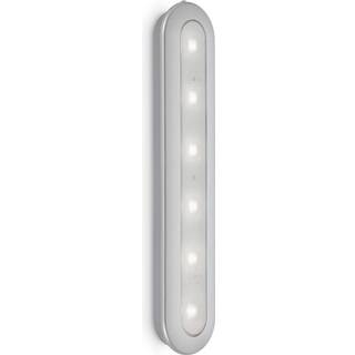 LED Push Light Row, batteridrift, 6.500 K, 30 cm