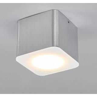Helestra Oso LED-loftspot, kantet, mat alu
