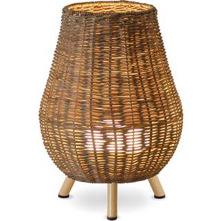 Newgarden Saona LED-bordlampe af rattan