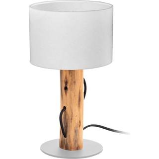 Norin bordlampe med stel af eukalyptustræ