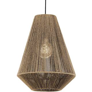 Rebpendel lavet af papir, brun, Ø 33 cm