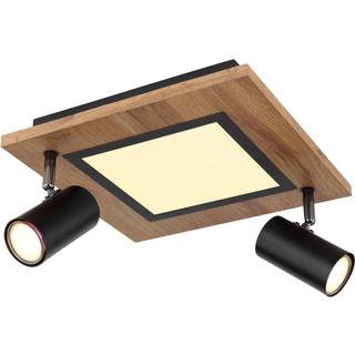 Ulla loftlampe med LED'er, 2 lyskilder, 30x30cm