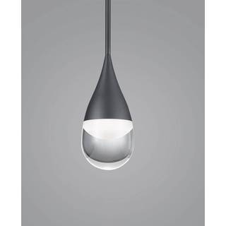 Helestra Deep LED-hængelampe, mat sort