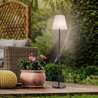 Holly udendørs LED-gulvlampe, batteridrevet, RGBW