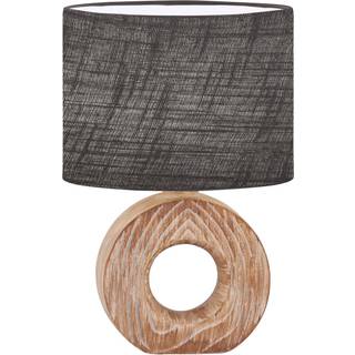 Hanke bordlampe, højde 31 cm, skærm grå