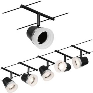 Paulmann Cone wiresystem basissæt 5 lk, mat sort