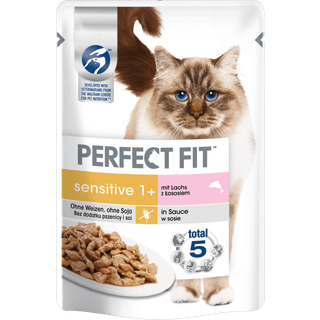 Perfect Fit Kat Sensitive med laks 128.82 DKK/1 kg (12 x 85.0g)
