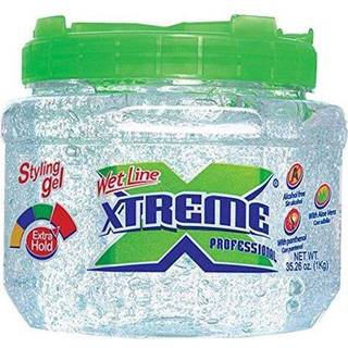 Xtreme Wet-Line Professionel Stylinggel Ekstra Hold 35,26 oz - Maksimal Hold, Langvarig Kontrol