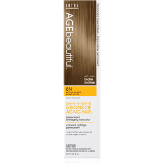 Alder Smuk permanent h?rfarve farvestof Liqui Creme | 100% gr? d?kning | Anti-aging Haircolor | Biotin til tykkere fyldigere h?r | Professionel s