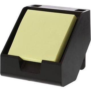Bostitch Office Konnect Sticky Note Holder + Visit Card Stand inkluderer penholdere sort