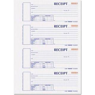 REDS1654NCR - REDIFORM HARDCOVER NUMMEREDE PENGE Kvitteringsbog