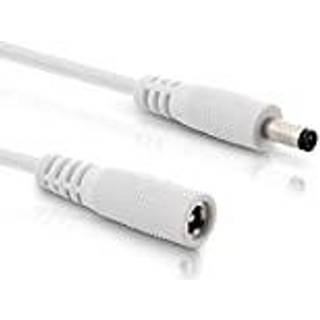 DC forlængerkabel (5,5 x 2,1 mm) | 0,50 meter | PRIS-MATCH