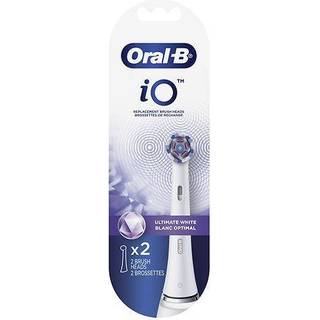 Oral-B io Ultimate White Replacement Brush Heads White 2 Count