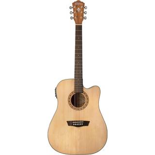 Washburn Harvest D7SCE Natural elektroakustisk guitar