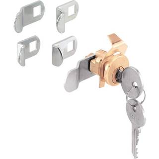 Prime -line U 9940 Mailbox Lock - Udskiftning Multipurpose Mailbox Lock til flere m?rker - Brass finish ILCO 1003m Keyway ?bner mod uret med 90 r