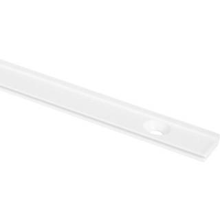 Hide-a-Lite Profil Art Slim Aluminium hvid, 2 m