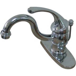 Kingston Brass KB3401GL Enkelth?ndtag 4 in. CentreSet badev?relse vandhane poleret krom