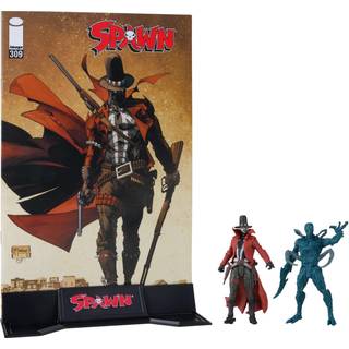 McFarlane Toys - Spawn Page Punchers 2pk Gunslinger og Auger 3in Action Figures med tegneserie