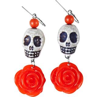 Day of the Dead øreringe med kranier
