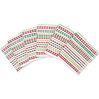 Ritz Pebble Bar Mop Cloth Holiday Red-Green 6 Piece Set