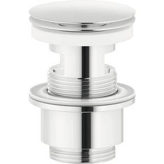 Mora bundventil, push-open, krom