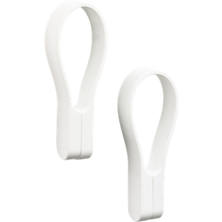 Zone Denmark Loop magnet Håndklædestrop 9 cm 2 stk.-White