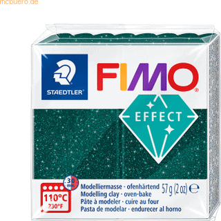 FIMO Effect, Ovnhærdende ler - 57G Galaxy Green (562)
