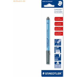 Staedtler Lumocolor Cor. F 0,6mm Sort 1/Bk