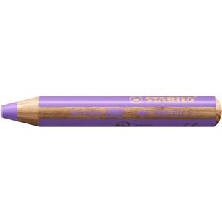 Stabilo Multi-Talented Pencil Woody 3-in-1-Single Pencil-Pastel Lilac